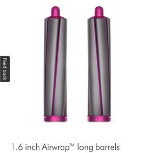 1.6 inch Dyson Airwrap long barrels